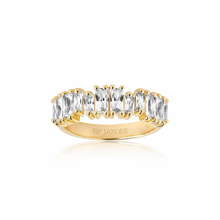 ANTELLA PICCOLO ring vita Zirkoner (guld)