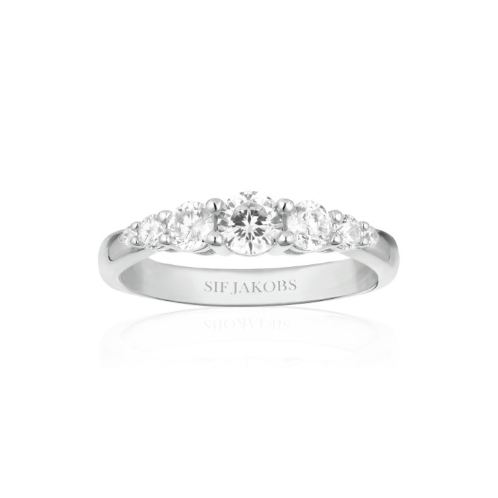 BELLUNO ring vita Zirkoner (silver) 50