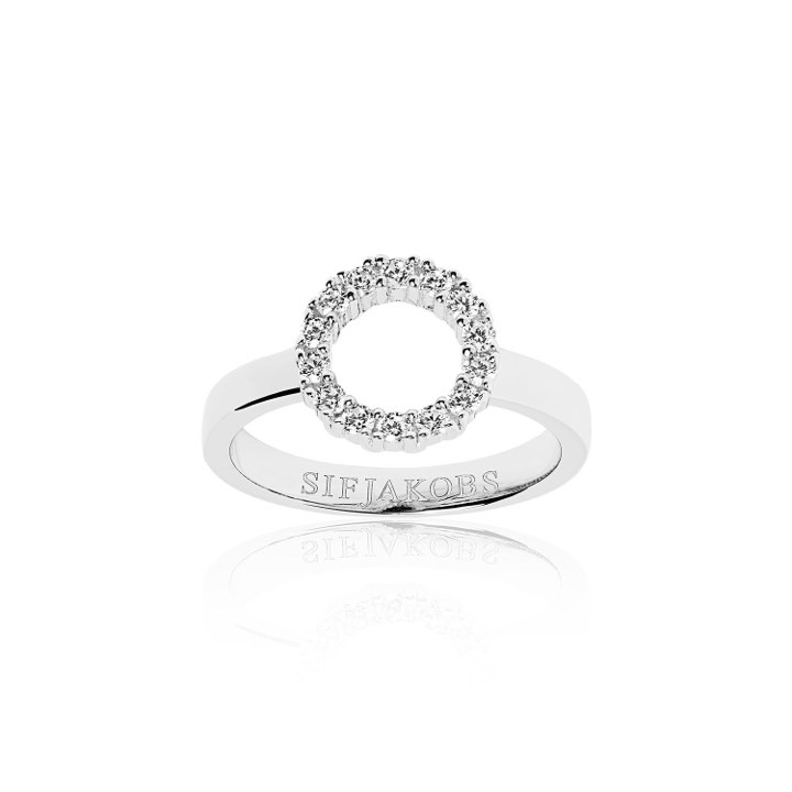 BIELLA PICCOLO ring vita Zirkoner (silver) 54