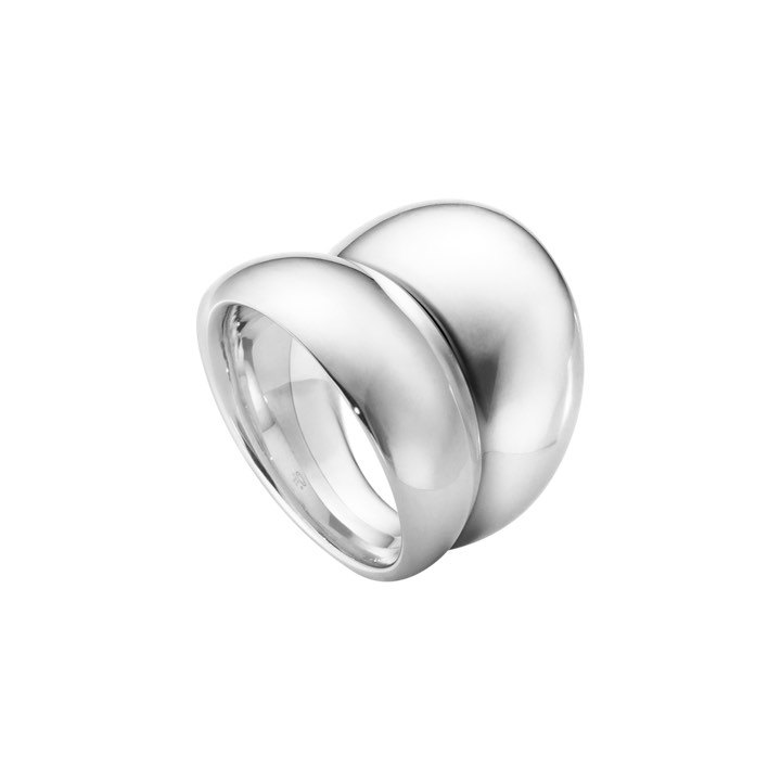 CURVE RING SILVER 48