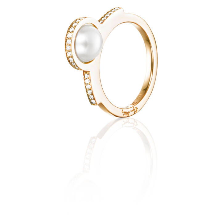 Day Pearl & Stars Ring Guld 15.00 mm