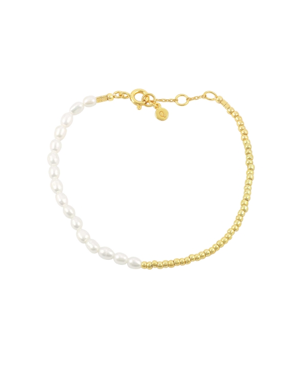 Ella plain armband (Guld)