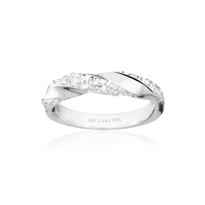 FERRARA ring vita Zirkoner (silver) 50