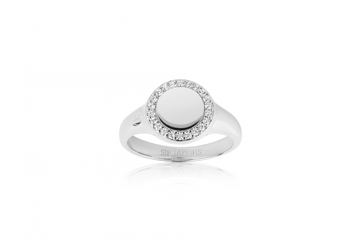 FOLLINA PICCOLO ring vita Zirkoner (silver) 50