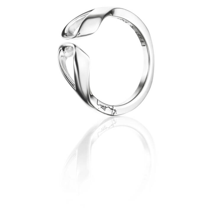 Folded Ring Silver 17.00 mm