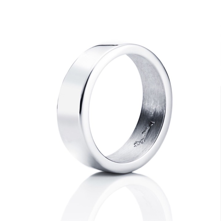 Irregular Ring Silver 15.00 mm