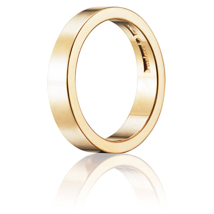 Irregular Slim Ring Guld 15.50 mm