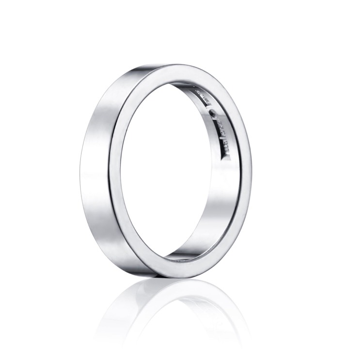 Irregular Slim Ring Silver 15.00 mm