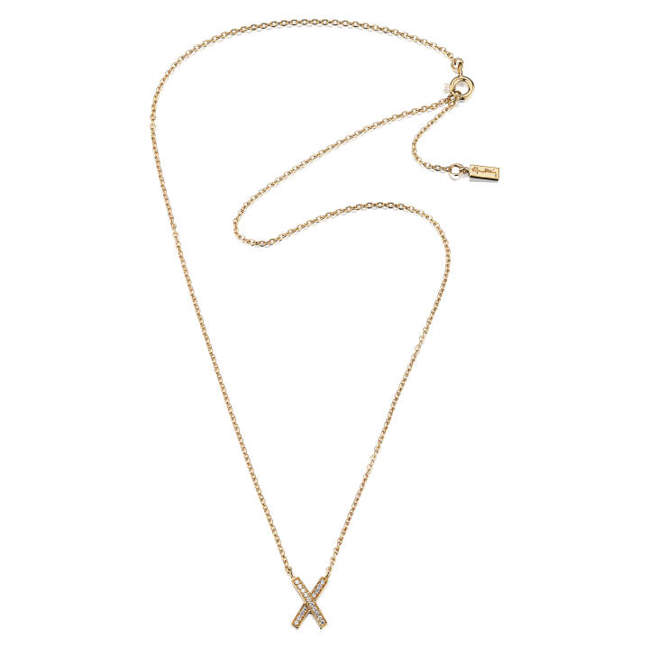 Kisses & Stars Halsband Guld