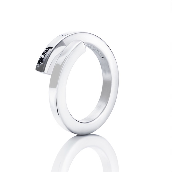 Little Twist Ring Silver 19.00 mm