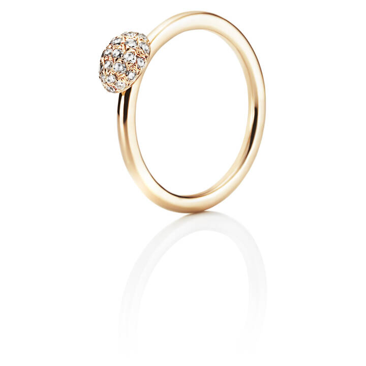 Love Bead - Diamonds Ring Guld 15.00 mm