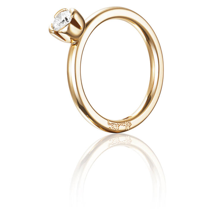 Love Bead Wedding 030 ct Ring Guld 15.00 mm