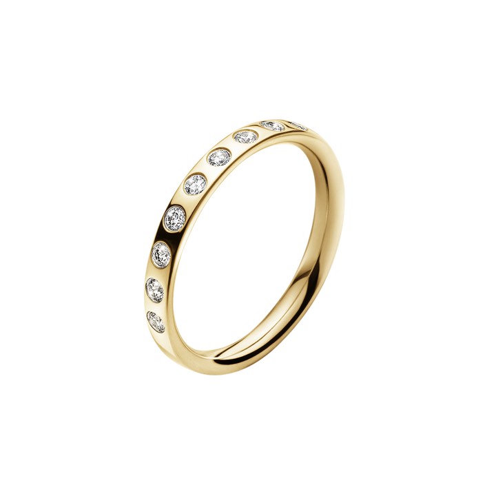 MAGIC RING guld DIAMOND 0.18CT 44