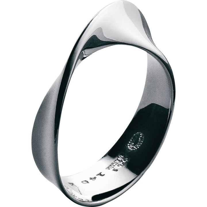 MOEBIUS RING SILVER 48