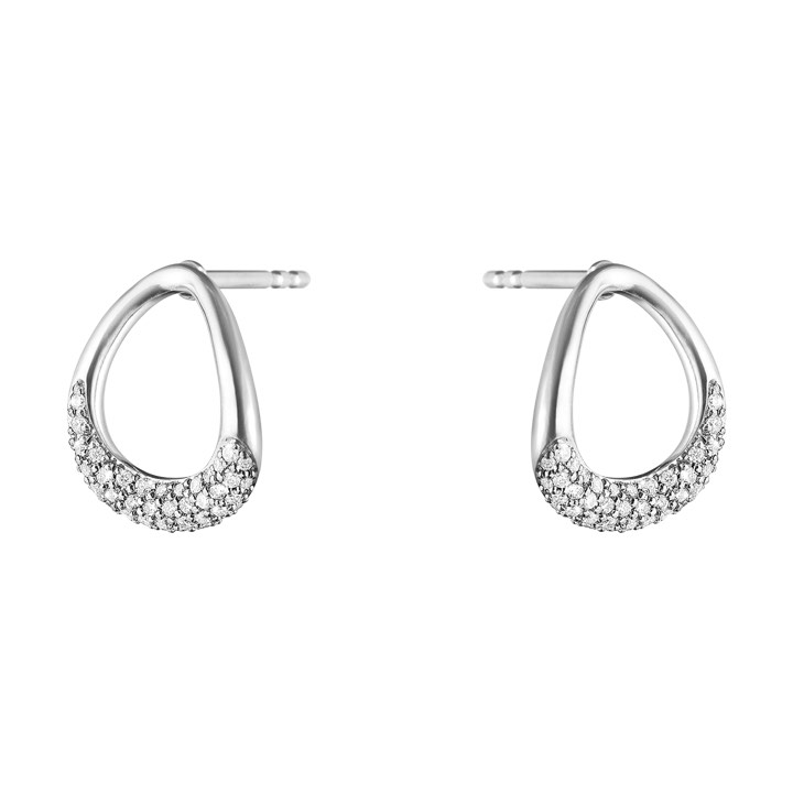 OFFSPRING Örhänge Silver Diamant PAVE 0.19 ct