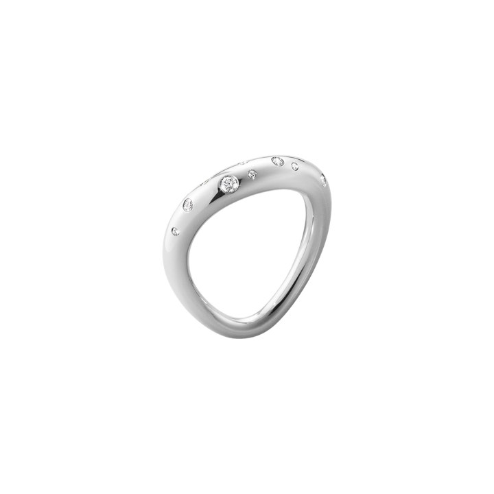 OFFSPRING RING SILVER DIAMOND 0.14 48-49