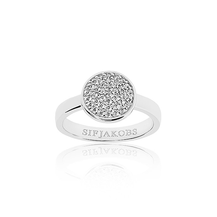 SACILE UNO ring vita Zirkoner (silver)