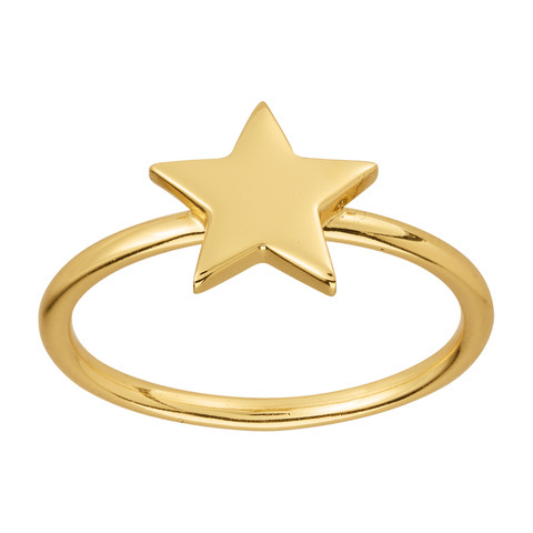 Star Ring (guld) 52