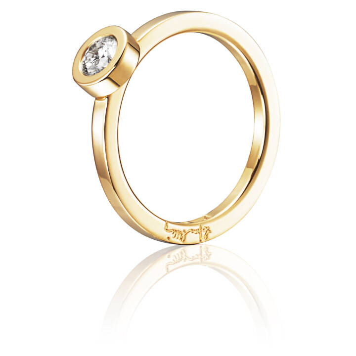 The Wedding Thin 030 ct Ring Guld 15.50 mm