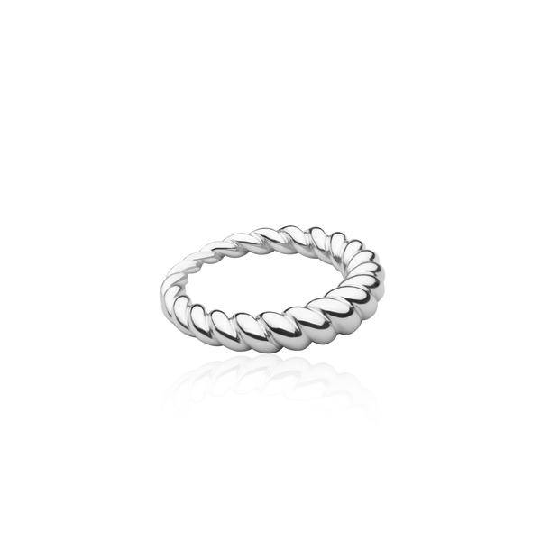 Twisted Ring (silver) 56