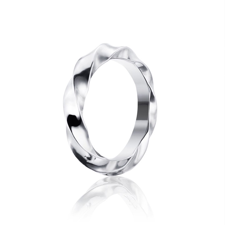 Viking Wide Ring Silver 20.50 mm