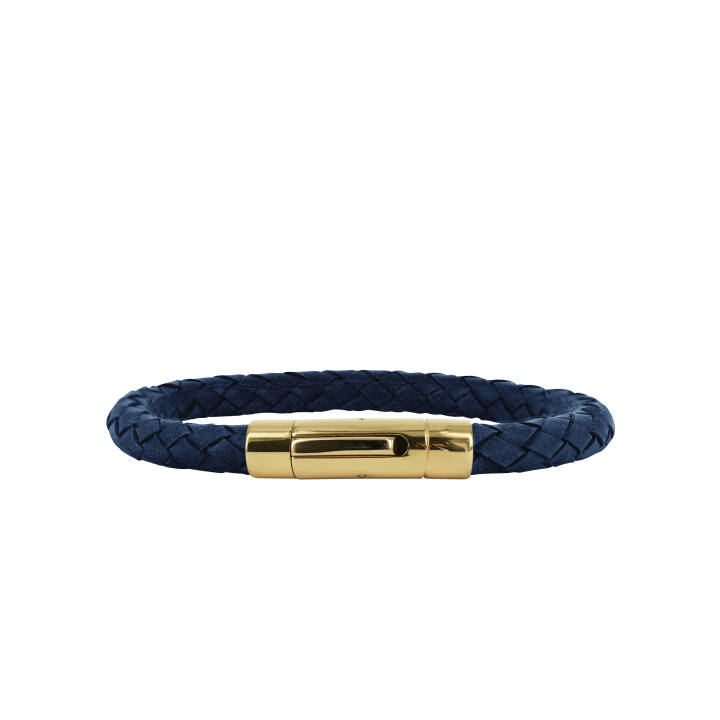 IZAR armband Navy/Guld