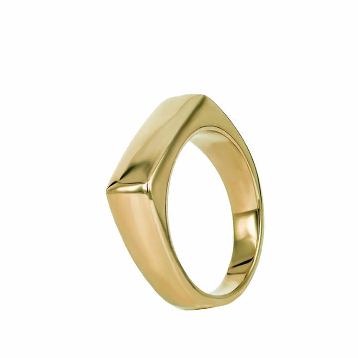 NOUR Guld ring L