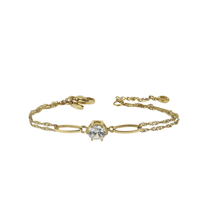 NOVA Crystal armband Guld