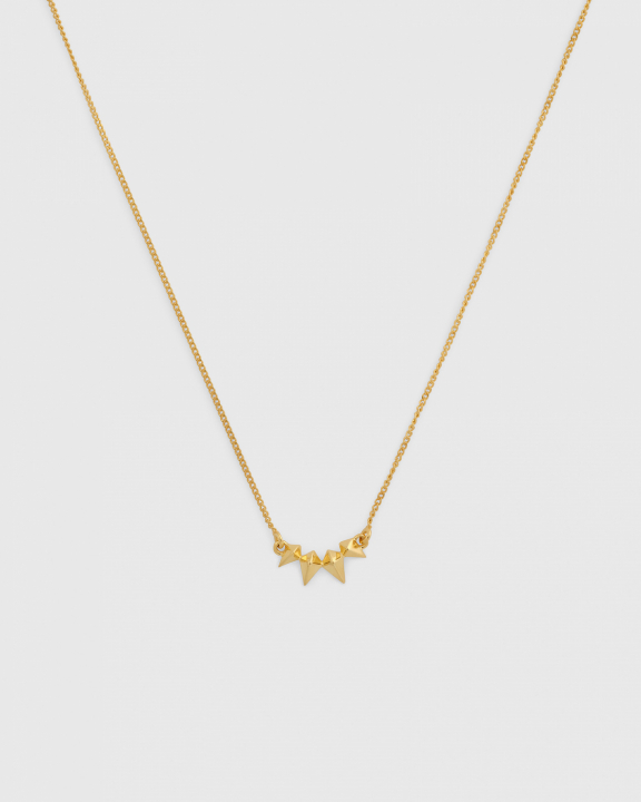 Uma Spike Halsband Guld