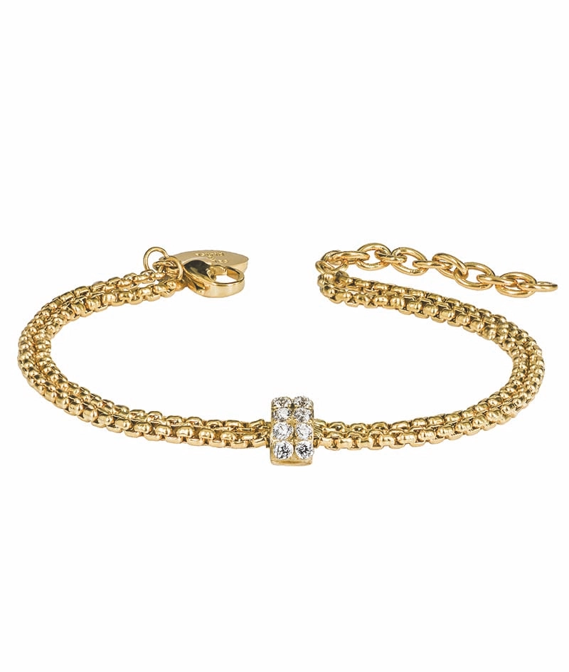 Astrid & Agnes - CLARISSA Chain Armband Guld