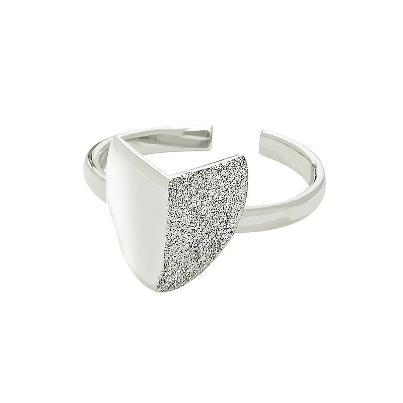 CU Jewellery - Roof Big Ring Silver