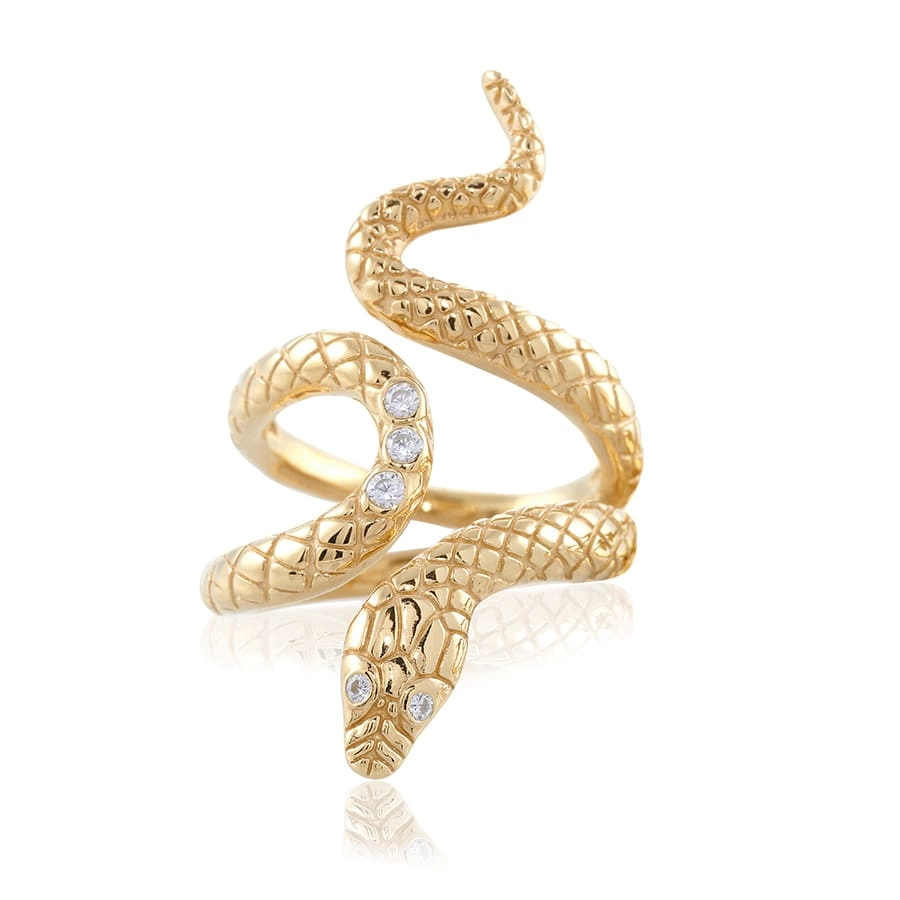 Carolina Gynning - Snake Ring Guld