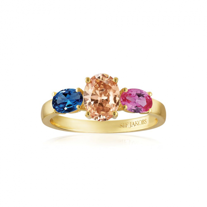 ELLISSE TRE Ring guld 60