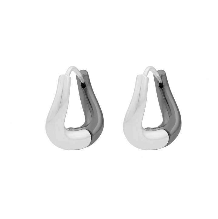 South irregular ring ear Silver/mix plain-Onesize