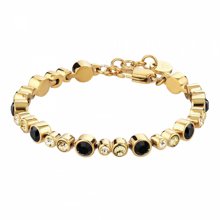 TERESIA Guld GOLDEN / BLACK Armband