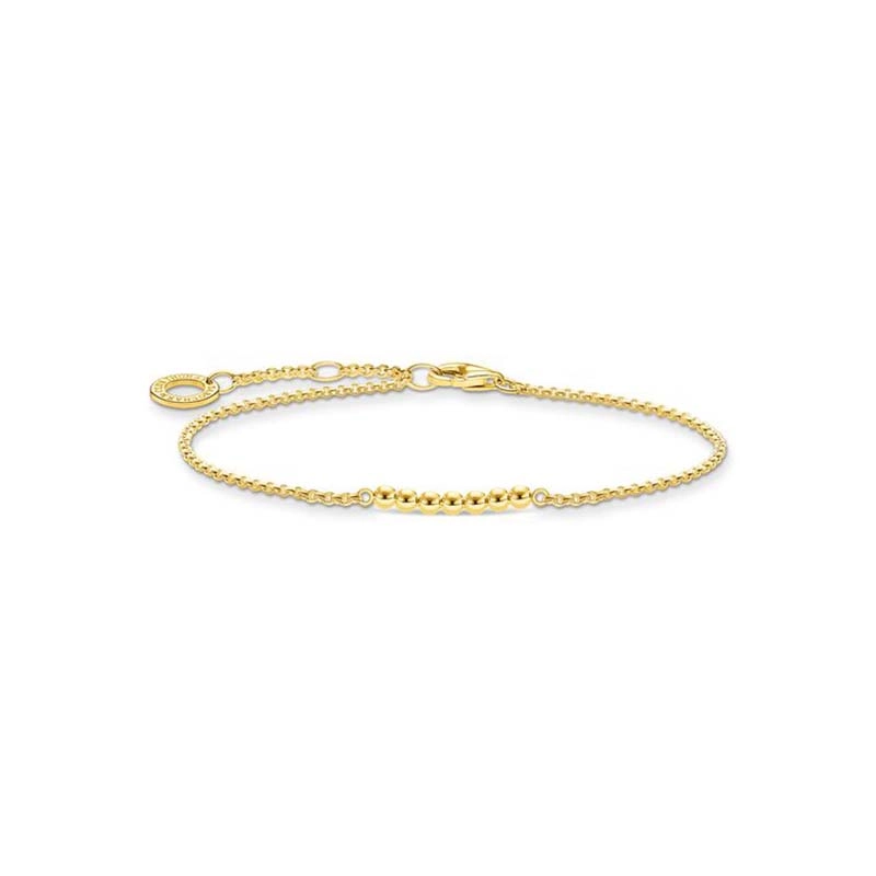 Thomas Sabo - Armband med Kulor Guld