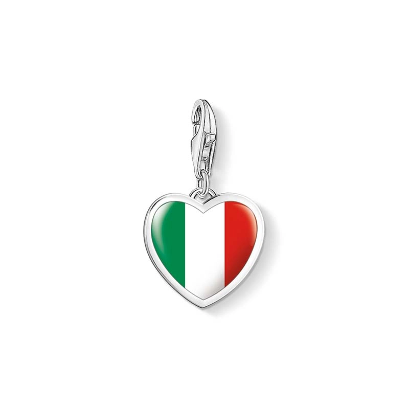 Thomas Sabo - Italien Flagga Hjärta Berlock