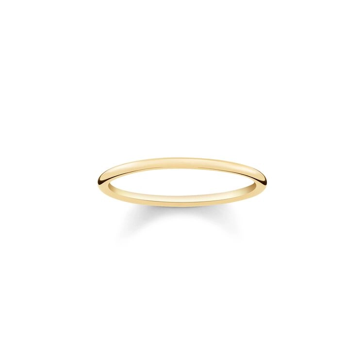 Thomas Sabo - Slät Ring Guld