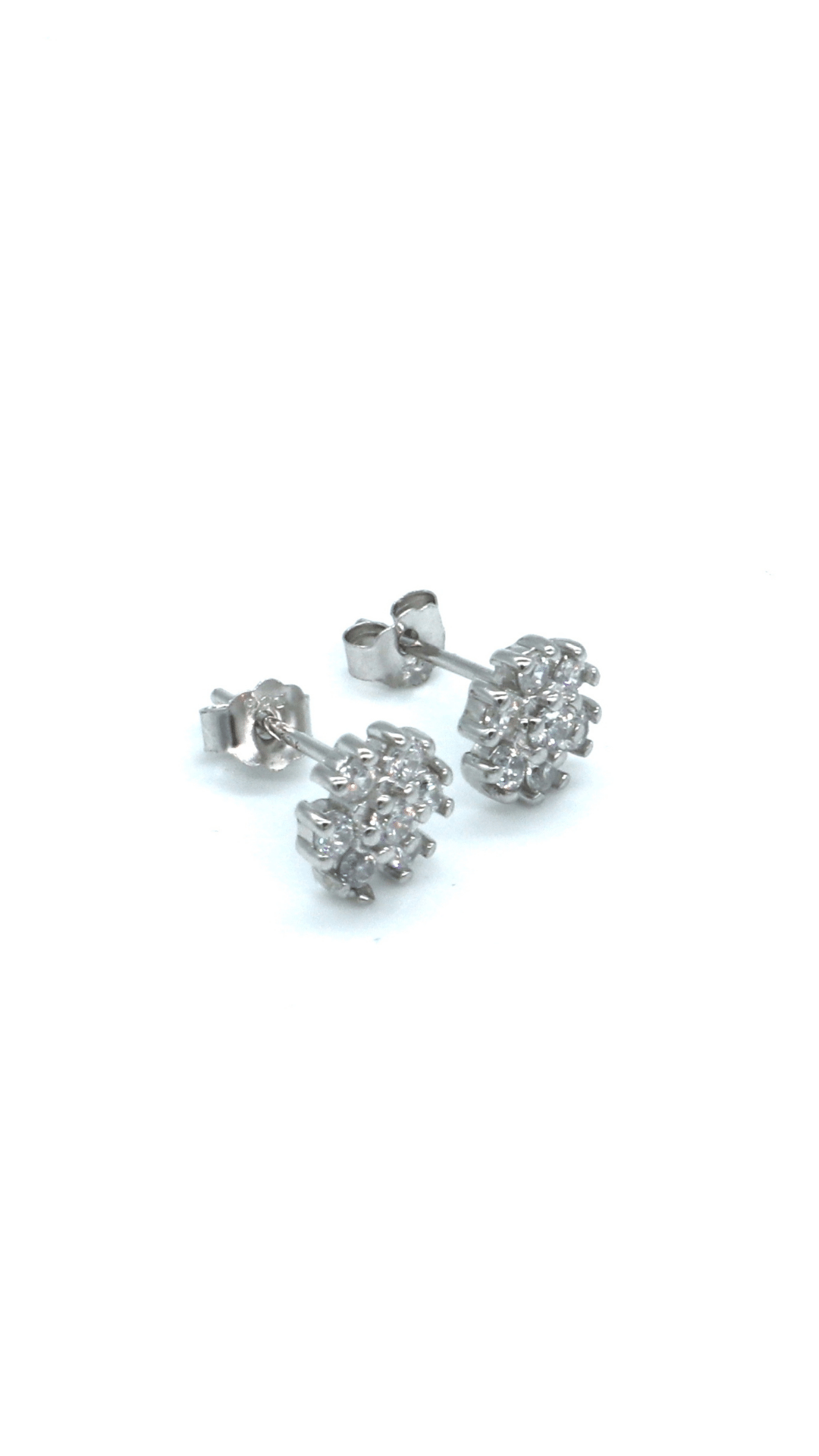 STUDS ÖRHÄNGEN SILVER | SNOH