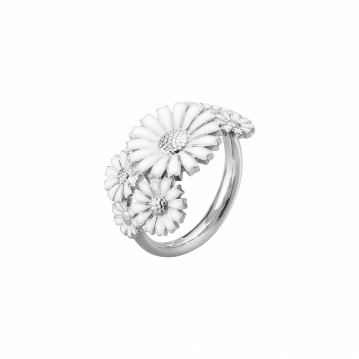 DAISY LAY RING Silver 48