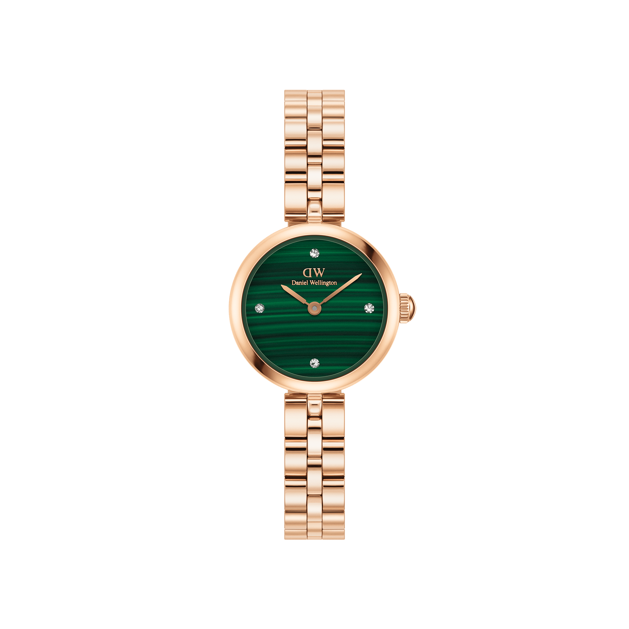 Daniel Wellington DW Klocka Elan Lumine Malachite Rose Gold 22mm