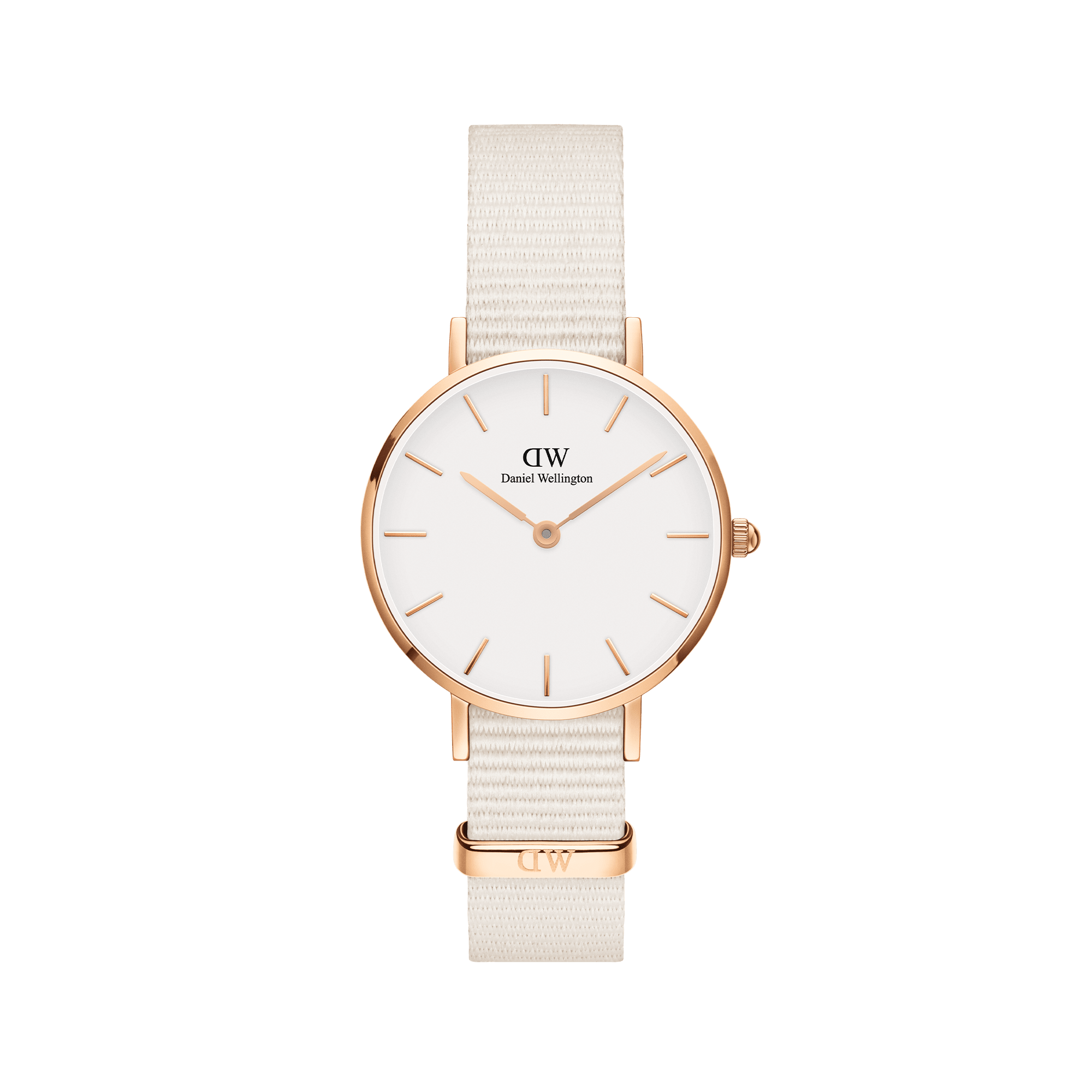 Daniel Wellington DW Klocka Federica Scagnetti x DW: Petite Chalk Nato 28mm Rose Gold