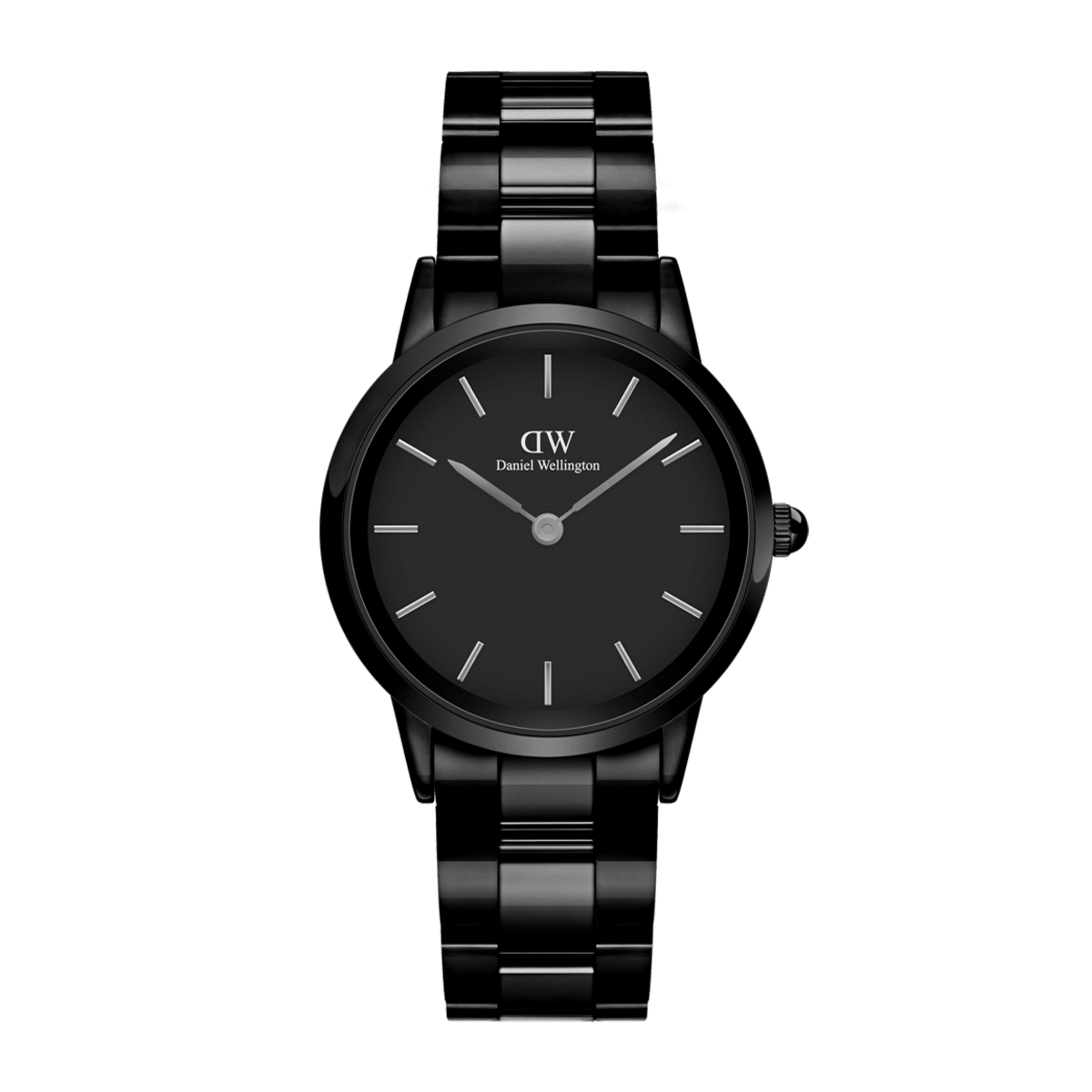 Daniel Wellington DW Klocka Iconic Link Ceramic 28mm Black