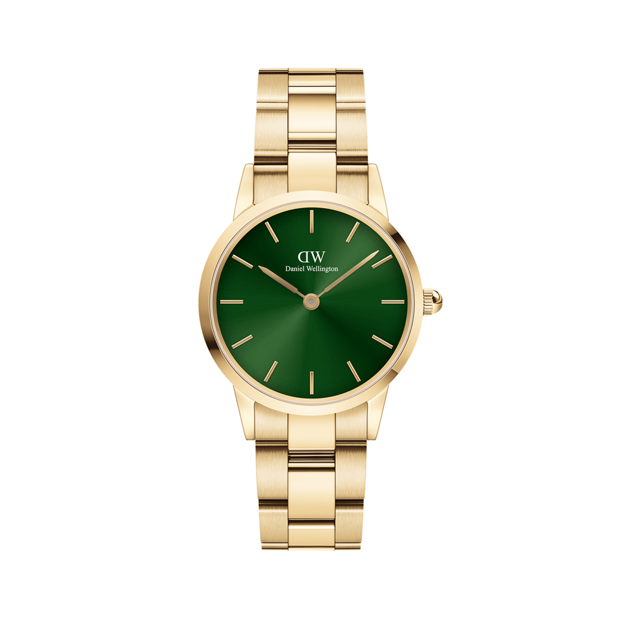 Daniel Wellington DW Klocka Iconic Link Emerald 36mm Gold