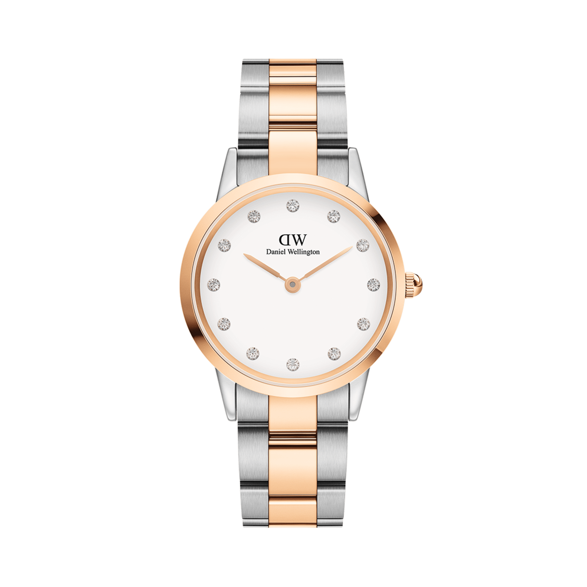 Daniel Wellington DW Klocka Iconic Link Lumine 28mm Rose Gold