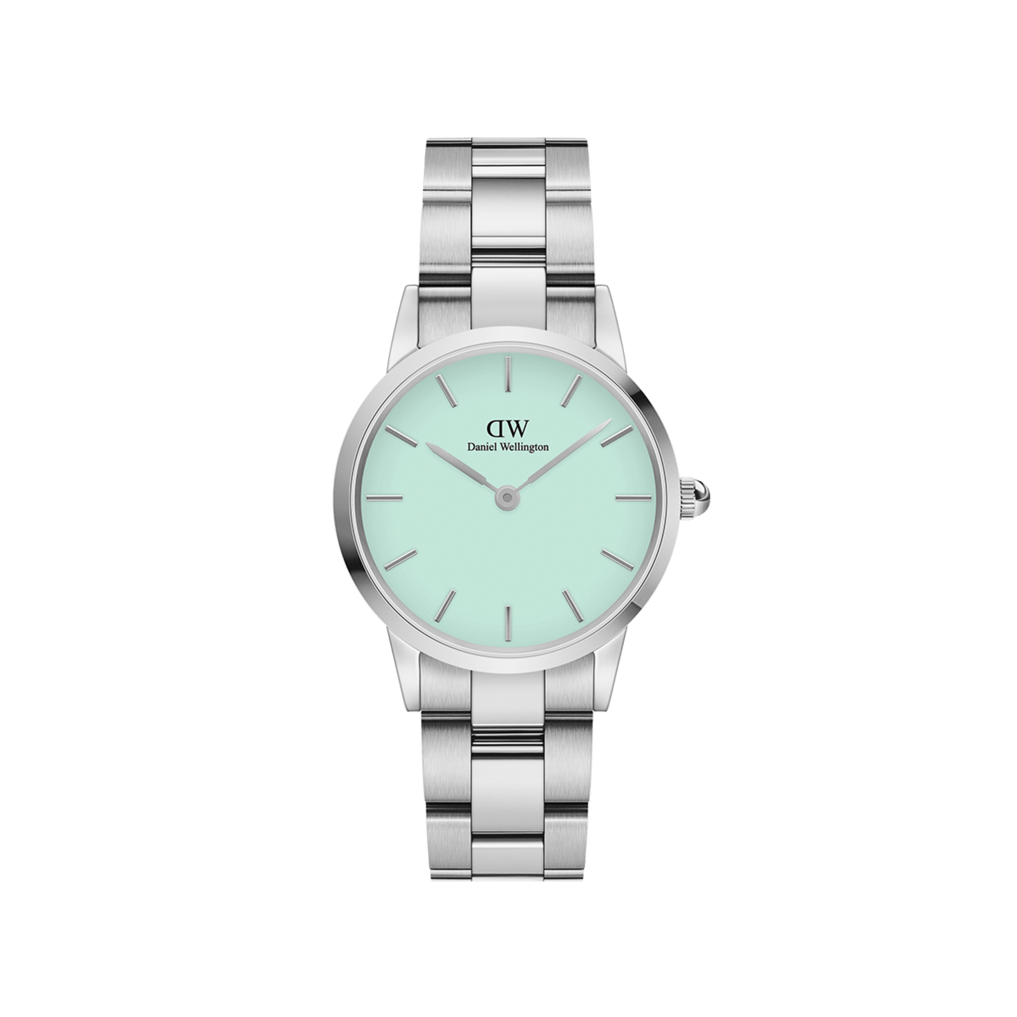 Daniel Wellington DW Klocka Iconic Link Mint 28mm Silver