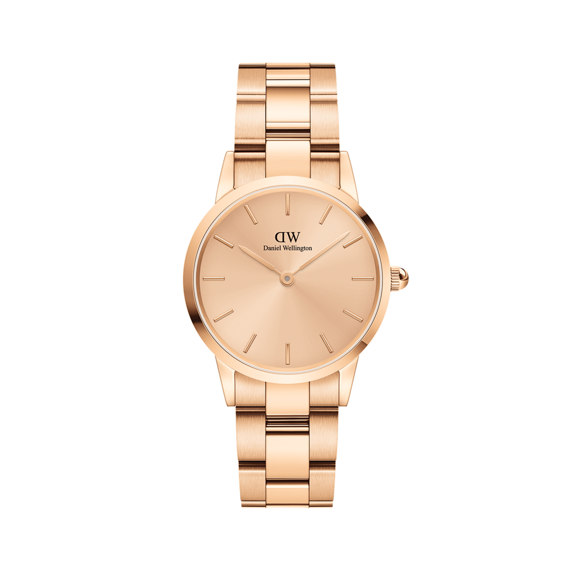 Daniel Wellington DW Klocka Iconic Link Unitone 28mm Rose Gold