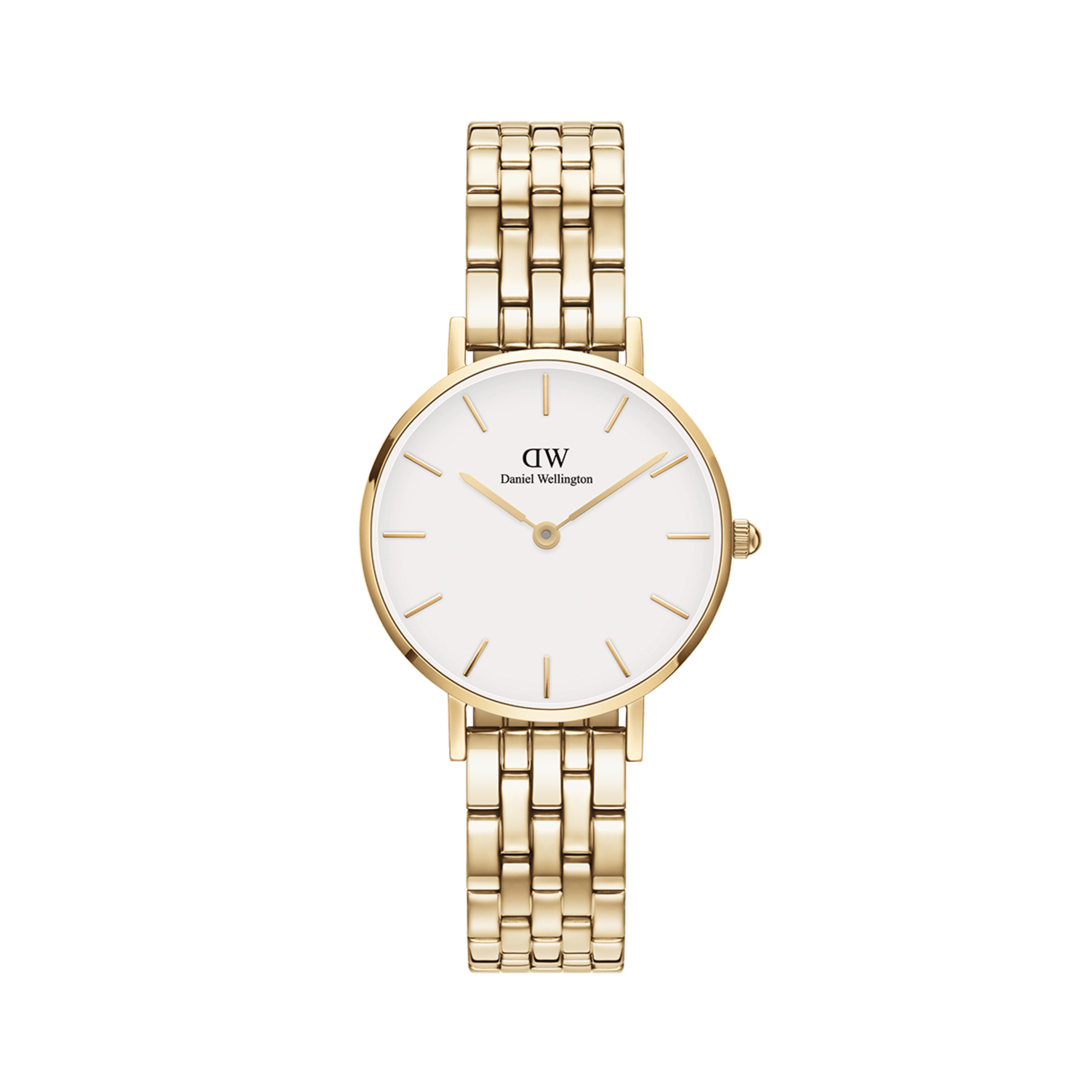 Daniel Wellington DW Klocka Petite 5-Link Evergold 28mm Gold