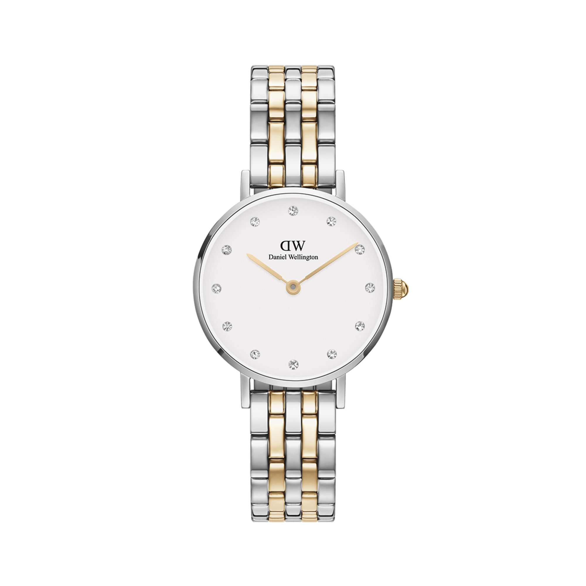 Daniel Wellington DW Klocka Petite Lumine 5-link two-tone 28mm Silver