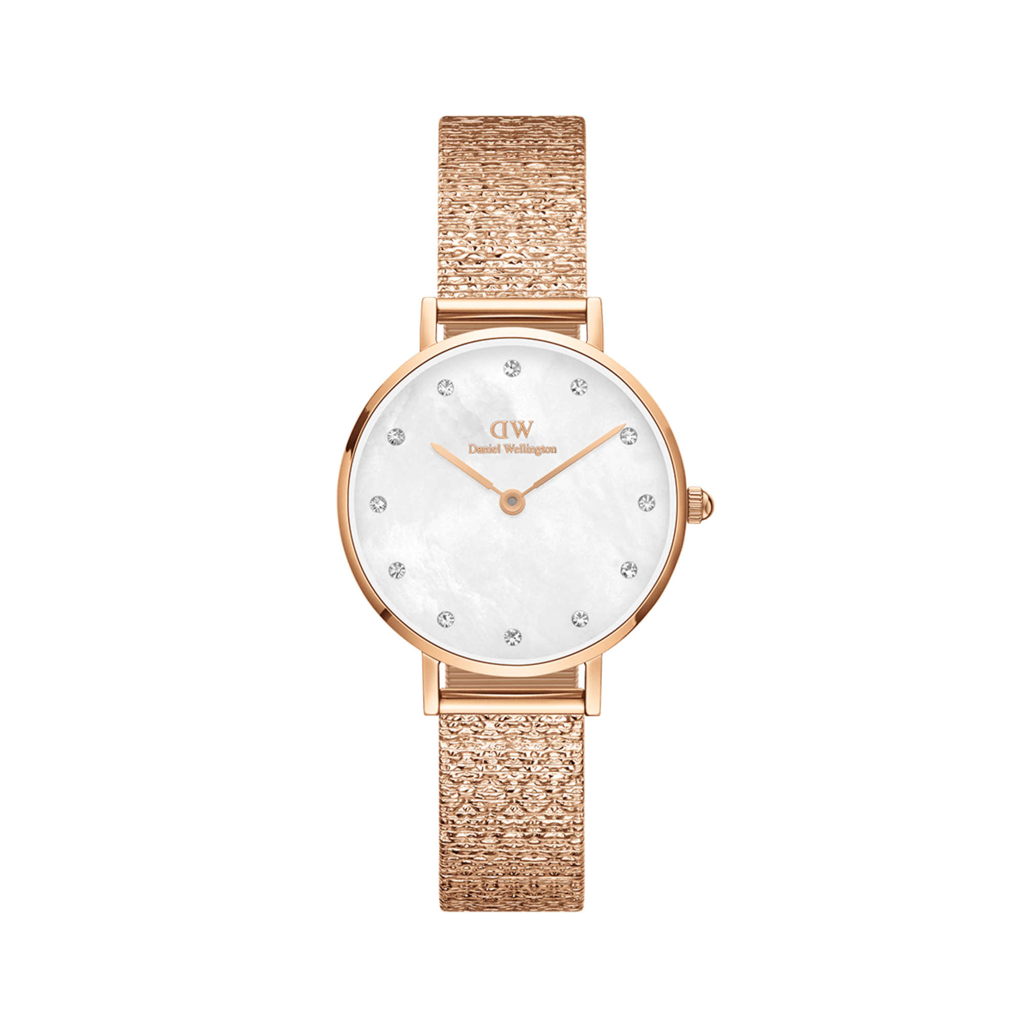 Daniel Wellington DW Klocka Petite Lumine Pressed Piano 28mm Rose Gold